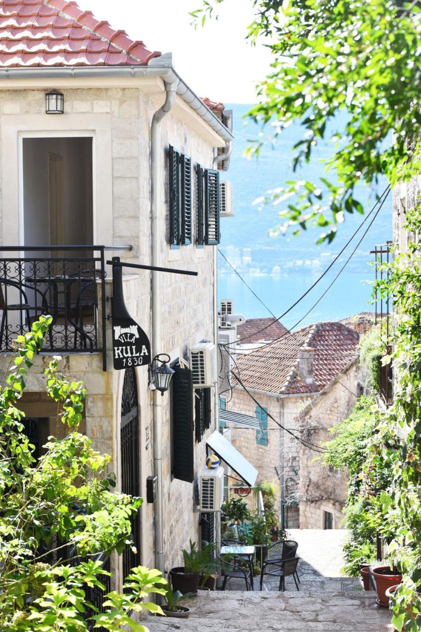 Vila Kula 1830 Apartments Herceg Novi Eksteriør billede
