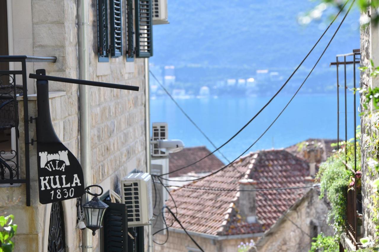 Vila Kula 1830 Apartments Herceg Novi Eksteriør billede